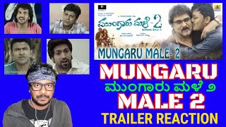 Mungaru Male 2 Official Trailer REACTION | GoldenStar Ganesh,Ravichandran,Neha Shetty,Arjun J #Oyepk