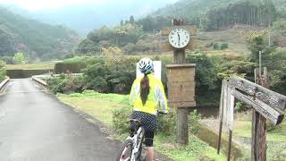 幡多サイクル紀行 絵本作家 永井みさえが走る Road6 くろそん街道～四万十市西土佐～