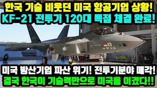 KF-21 전투기가 마하 1.94 슈퍼크루징 비행 초음속 이륙