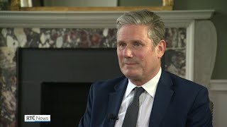 RTÉ Six One News interview with UK Labour Party leader Keir Starmer