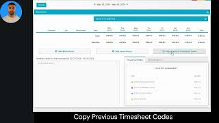 DCAA Employee Timesheet User Guide