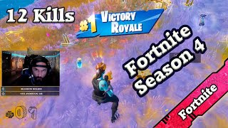 Kingslayer | Fortnite Season 4 12 Kills | The People's Champ | Fortnite Gameplay