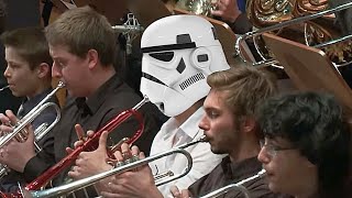 Star Wars –Jedi  Orchestra plays The Throne Room conducted by Jedi Master Andrze
