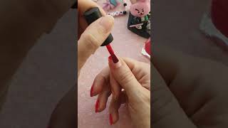 NAIL ROUTINE in 1 minuto - Smalto a uno o 2 colori? #shorts #easynailart