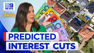 Economists predicting interest rates cut in 2024 | 9 News Australia