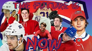 Montreal Canadiens The Future is Now | Habs Prospect Highlights| High Hopes