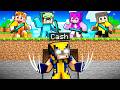 Hunters vs WOLVERINE in Minecraft!