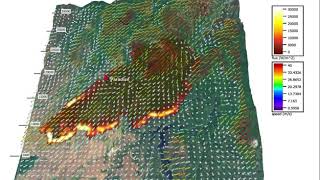 Simulation of the Camp Fire