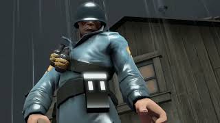 Soldier kills scout animation test