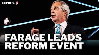 Nigel Farage leads Reform UK press conference as Starmer engulfed in crisis