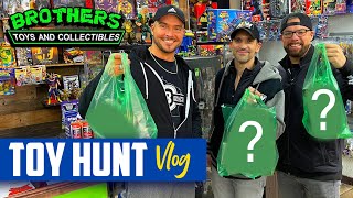 Toy Hunt Vlog • Ethan Page , Mark Sterling \u0026 Alex Abrahantes • Brothers Toys And Collectibles