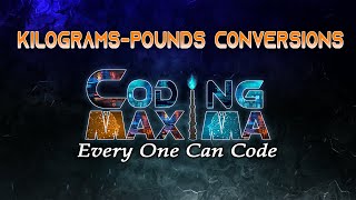 Kilograms-Pounds Conversions | java script Questions | java script | codingmaxima | Kilograms-Pounds