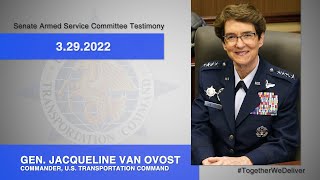 Gen. Van Ovost delivers command posture statement to Senate Armed Services Committee 3 of 4