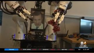 Robot created by Northeastern University allows a person to control, feel from a distance