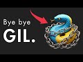The GIL Is DEAD: Python's Is NOW Multithreaded
