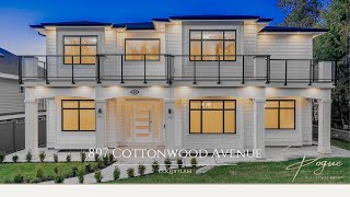 PRESTIGIOUS West Coquitlam Luxury Home | 897 Cottonwood Avenue | 4K Tour Presented by Carolyn Pogue