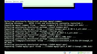 MySQL - Installing and Creating DataBase - BASH - Linux