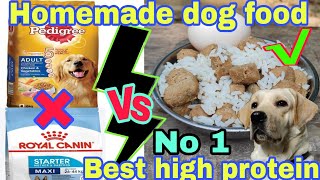 #best high protein #homemade dog food kese banay #सर्दियों के मौसम में डॉग को क्या खाना दे सकते हैं