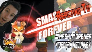 Reaction to videogamedunkey Smash Forever