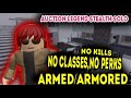 The Auction - (Armed/Armored, No Classes, No Perks, No Kills ) Legend Solo - Roblox Entry Point