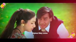 Very romantic 😍song WhatsApp status video/ Ajay devgan/ Tabbu romantic video ❤️/ Haqeeqat movie