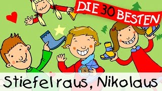 Stiefel raus, Nikolaus  - Weihnachtslieder zum Mitsingen || Kinderlieder