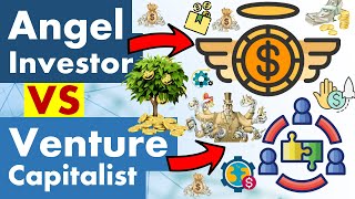 Differences between Angel Investor and Venture Capitalist.