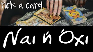 Ναι ή όχι- PICK A CARD Δείτε ποια είναι η απάντηση #Ταρώ_Αύγουστος #Πρόβλεψη #CharmedTarot