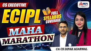 CS Executive | ECIPL /EBCL - MAHA MARATHON 🔥Exemption Guaranteed 💯| MEPL- Dipak Agarwal