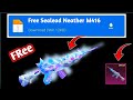 Today New Redeem Code BGMI | How to Get FREE Sealed Neather M416 Skin in Bgmi | New Trick 2024