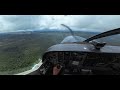 POV Landing Cessna Caravan in the Jungle (Papua) Unedited
