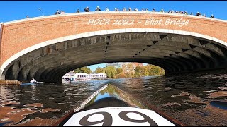 HOCR 2022 Boston, MA- Course view, Rowing Point of View, Steering 1x