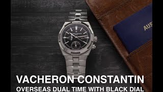 The Vacheron Constantin Overseas Dual Time offers fine watchmaking for an active lifestyle