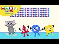 Make Patterns with Shapes | Numbers & Shapes with Akili and Me | African Educational Cartoons