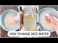 How To Make Rice Water For Hair Growth | No Pungent Smell #shorts