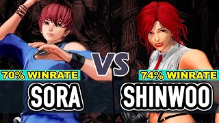 KOF XV ▰ SORA (Chris/Yuri/Kim) vs SHINWOO (Vanessa/Billy/Ash)