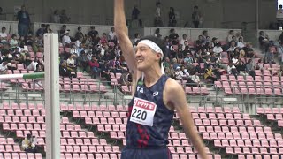 【第108回日本選手権】男子 走高跳 決勝5位タイ ●勝田 将●