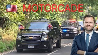 MASSIVE US MOTORCADE