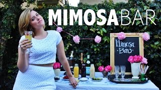 Mimosa Bar | How To Style
