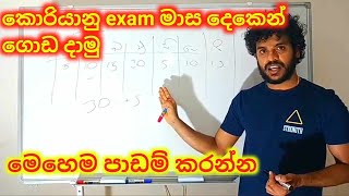 විභාගය ගොඩ දාන්නේ මෙහෙමයි.eps exam paper discussion in sinhala.#epsexam #learnkorean #koreanlanguage