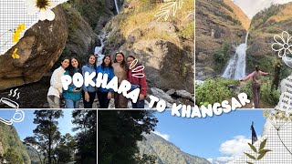 “Tilicho Lake Trek: Day 1 | Pokhara to Khangsar | Budget Breakdown & Adventure Begins!”