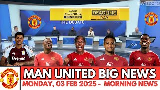 BREAKING🚨MAN UNITED TRANSFER NEWS\u0026UPDATES THIS MONDAY NEWLY UNFOLDED🔥✅CONFIRMED #manunitednewstoday