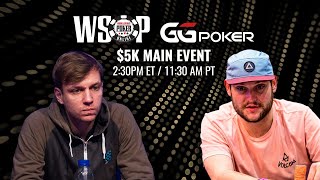 GGPoker WSOP Bracelet Event #77: $5k Main Event - $3.9 million for 1st