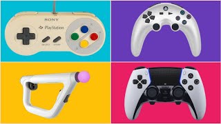 Evolution of PlayStation Controller | All PlayStation Controller