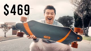 BEST *BUDGET* ELECTRIC SKATEBOARD IN 2021! Meepo V4 Shuffle Review \u0026 GIVEAWAY!