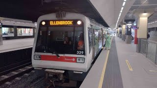 Transperth a series train on the Ellenbrook line