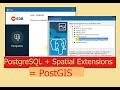 How to Download and Installing PostgreSQL: PostGIS spatial extension setup