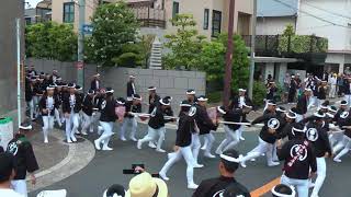 2017 岸和田だんじり祭り前日試験曳き01