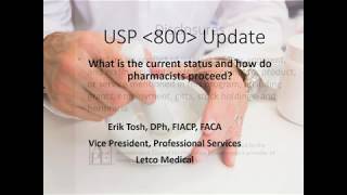 USP 800 Update – What is the current status and how do pharmacists proceed?