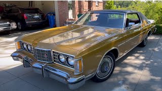 1973 Ford LTD 460 Acceleration/Burnout/Walkaround; How to Buy Cars Cheap; \u0026 Squeaky Steering Fix